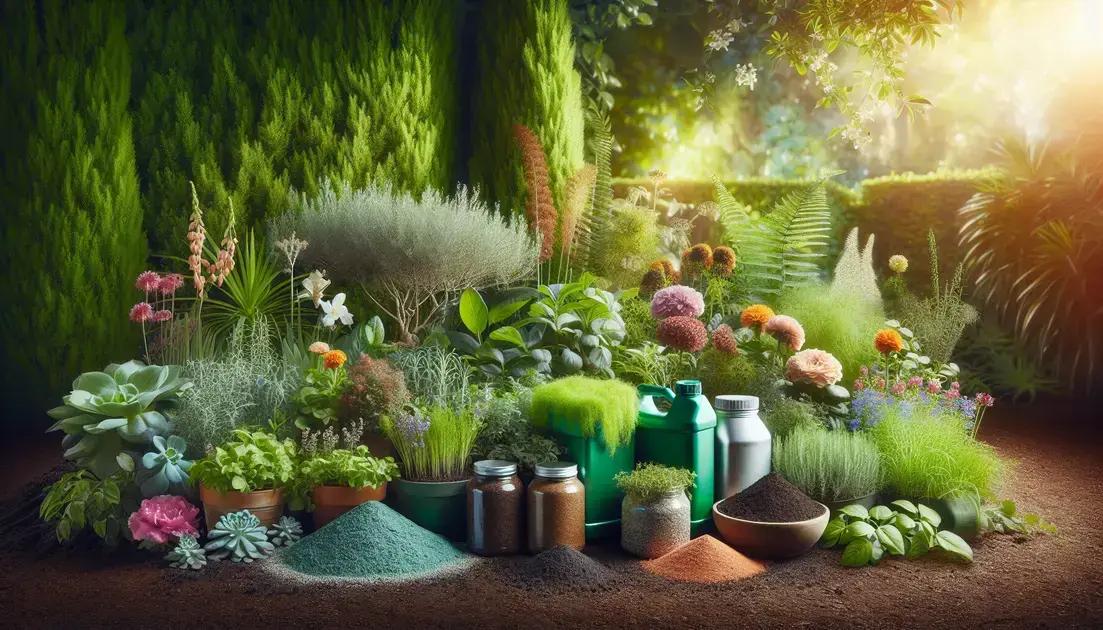 best types of fertilizers for different plants