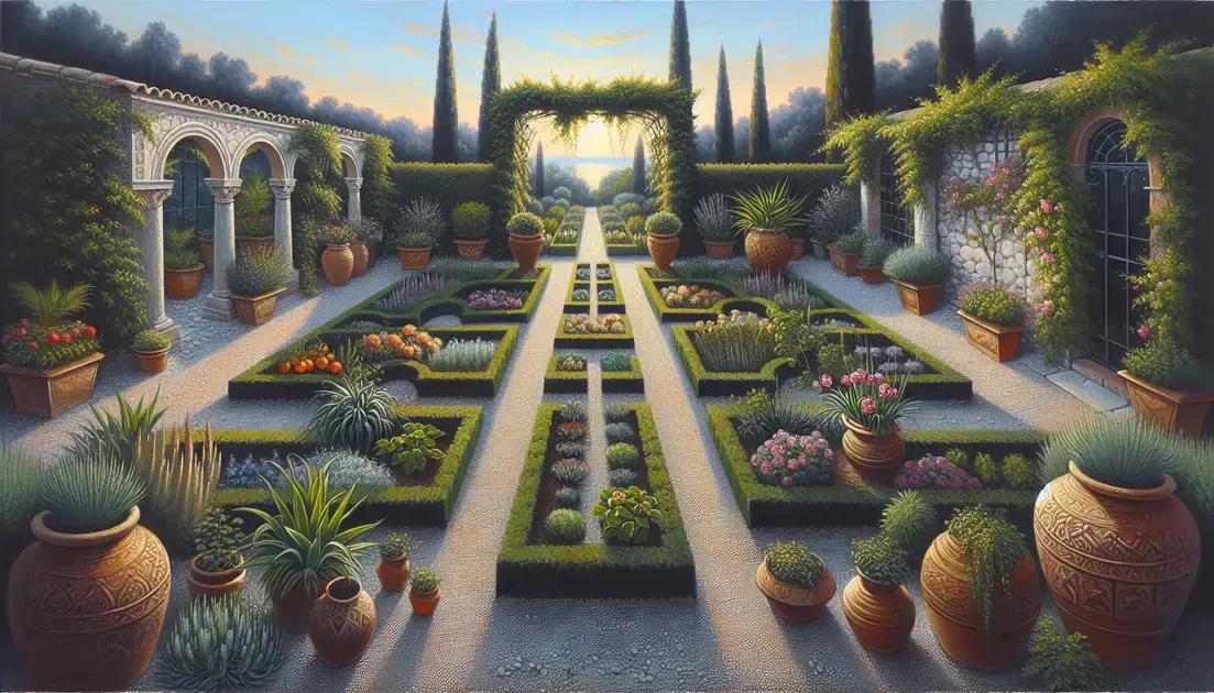 Designing the perfect layout for a Mediterranean garden