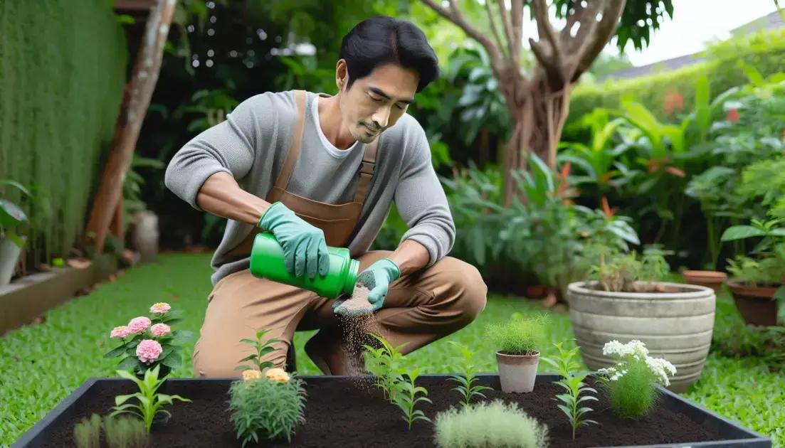 How to effectively use organic fertilizers in your garden