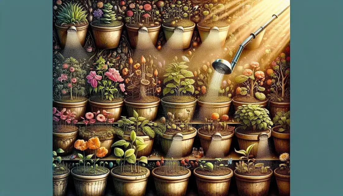 Understanding plant watering needs