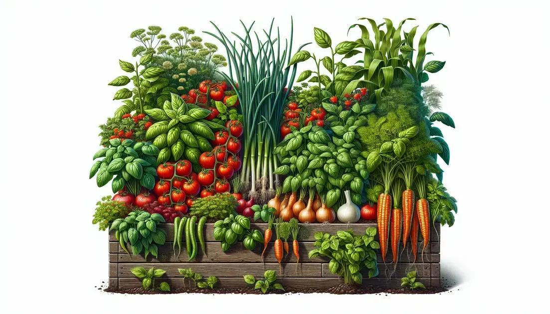 Best plant combinations for raised beds