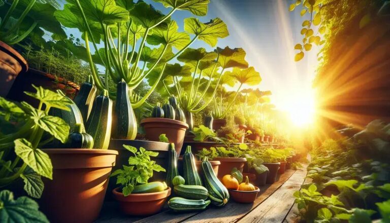 Zucchini in containers: grow fresh vegetables in limited spaces