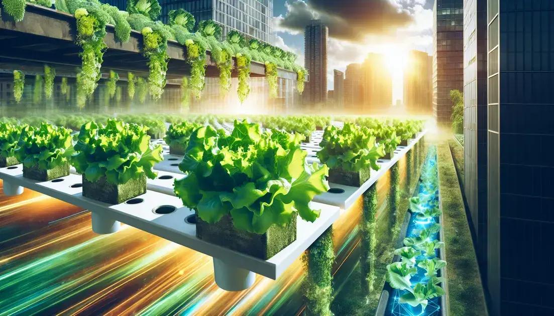 What is hydroponic lettuce?