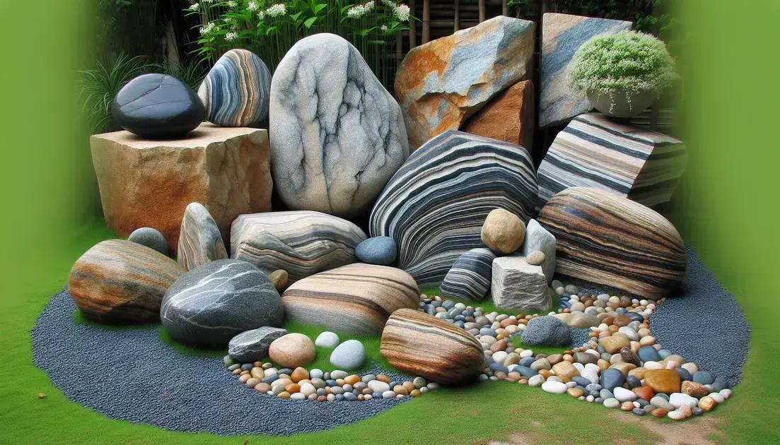 Choosing the right rocks for your garden