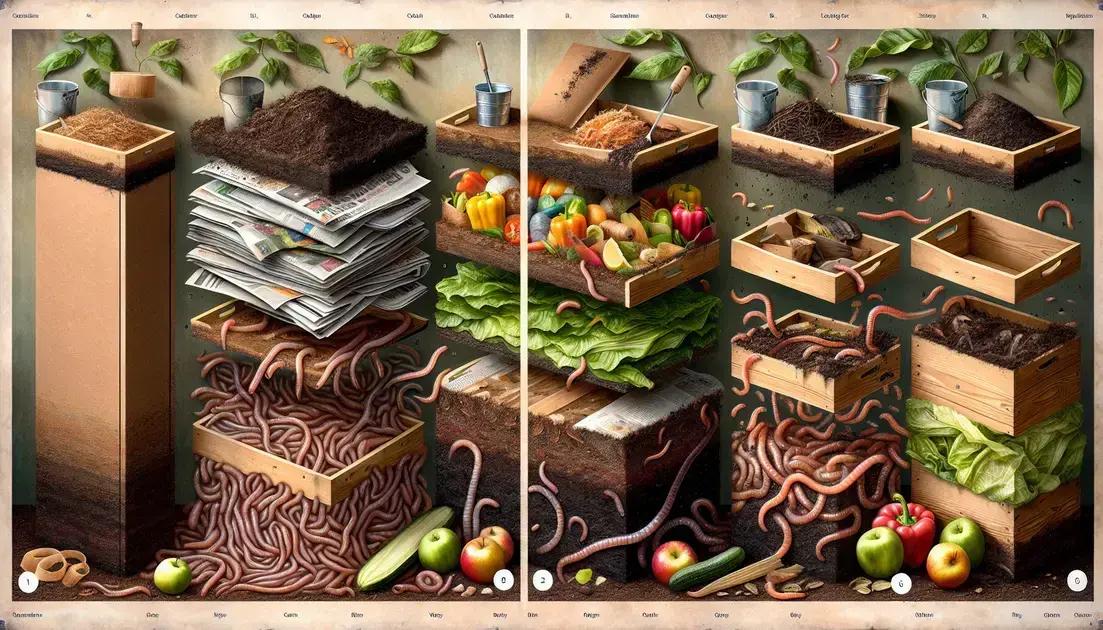 How to set up your own worm composting bin