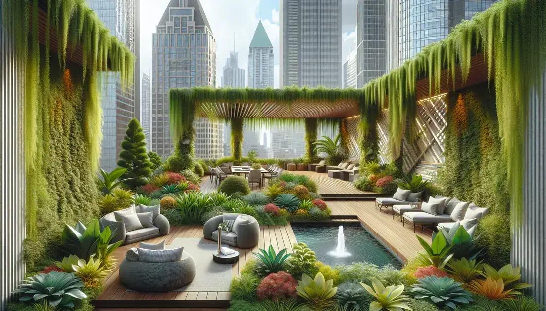 Creating your own rooftop oasis