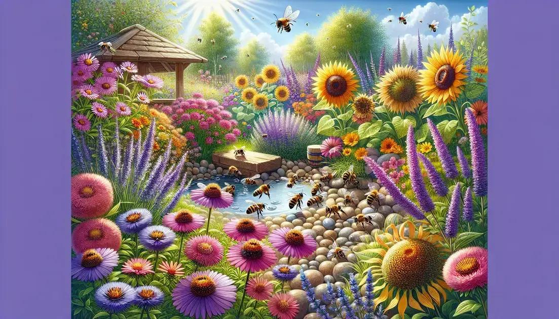 Creating a welcoming environment for bees