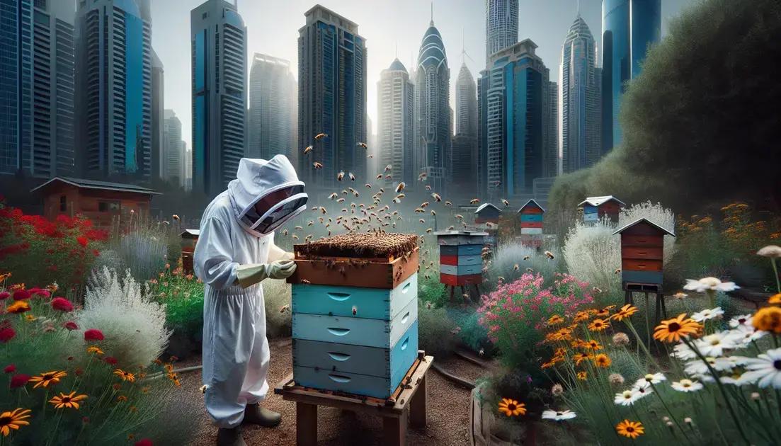 Getting started with urban beekeeping: tips for beginners