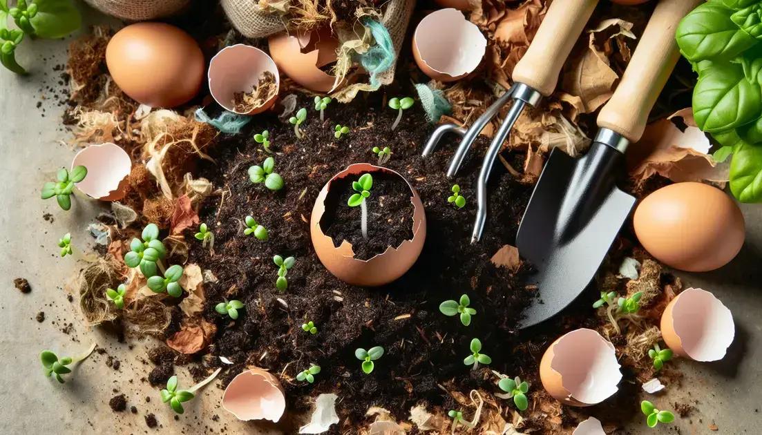 Benefits of using eggshell seed starters