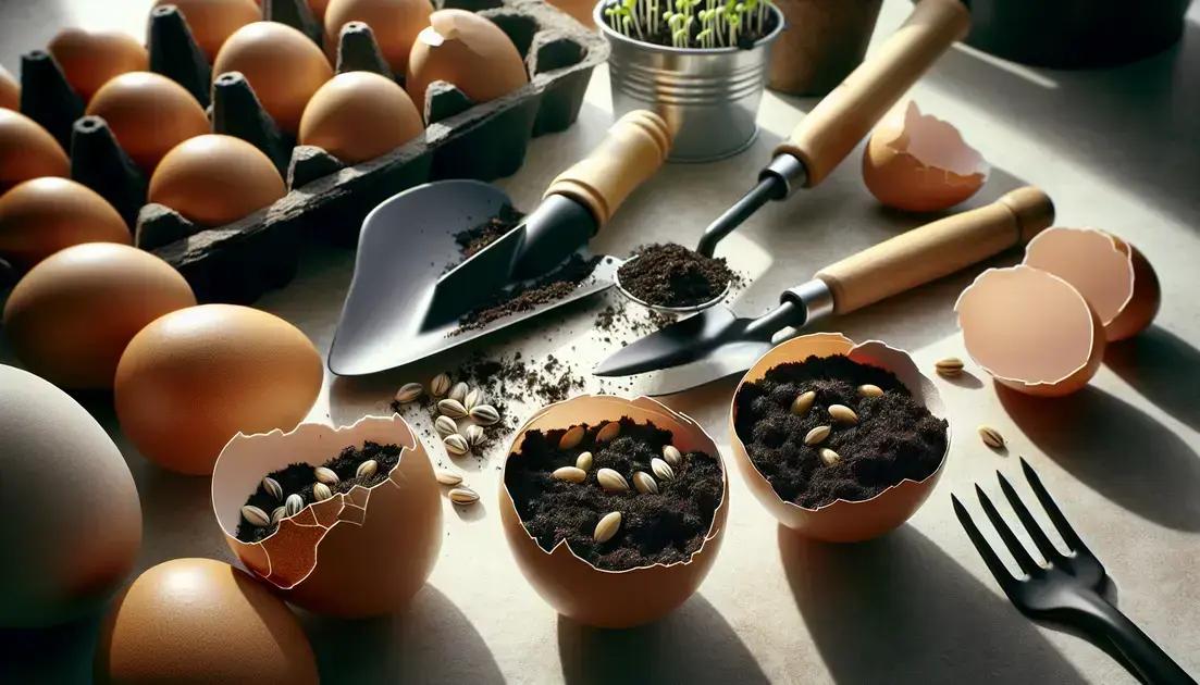 How to create your own eggshell seed starters