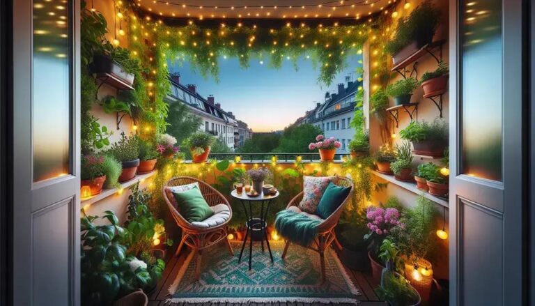 Small balcony decor: simple ideas to transform your space