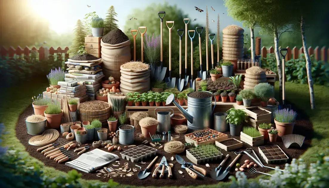 Essential tips for starting a plastic-free garden