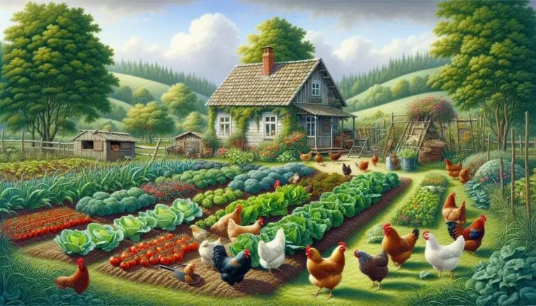 Self-sufficient homestead: Achieve independence with small-scale farming