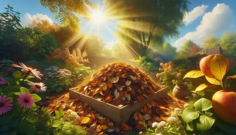 Composting leaves: the secret to enriching your garden soil