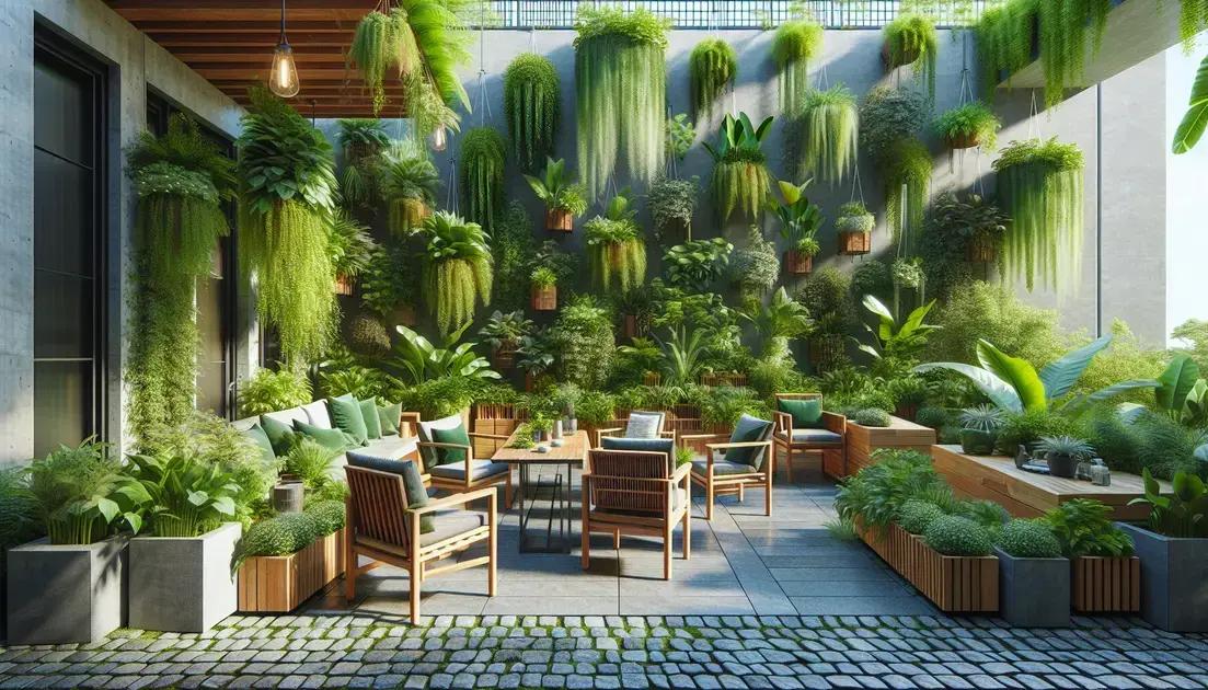 Incorporating greenery for a natural touch
