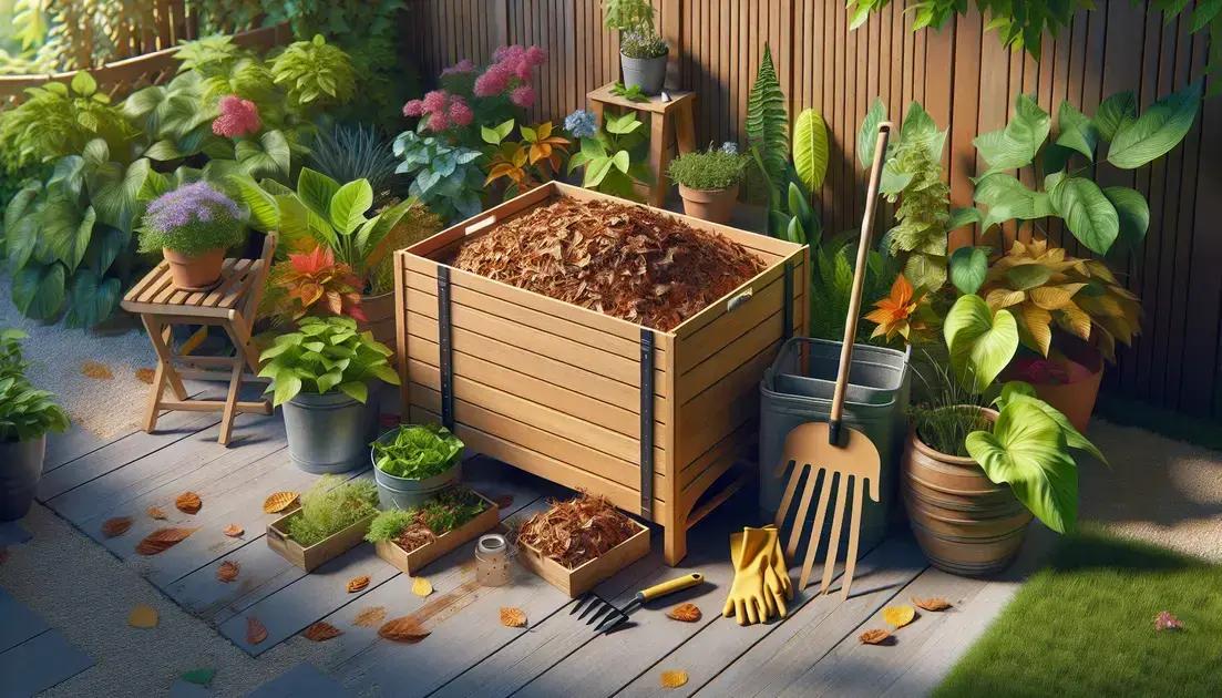 Steps to create your own leaf compost
