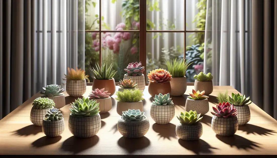 Choosing the right indoor succulents for your space
