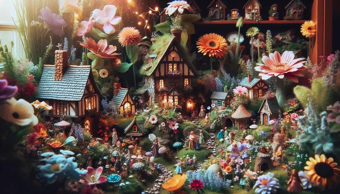 Creating enchanting fairy garden scenes