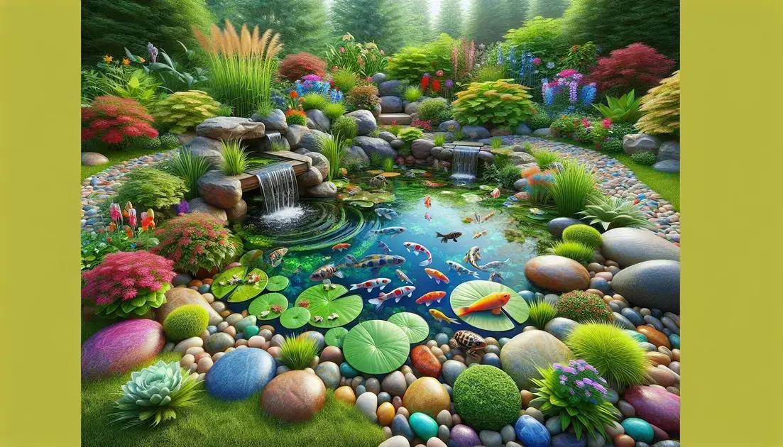 Designing your ideal backyard pond