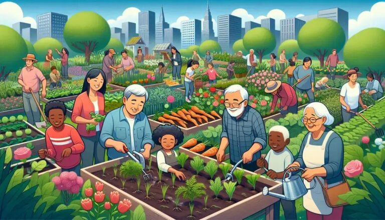 Community garden projects: grow connections and fresh food together